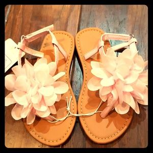 Glamorous Flower Sandals